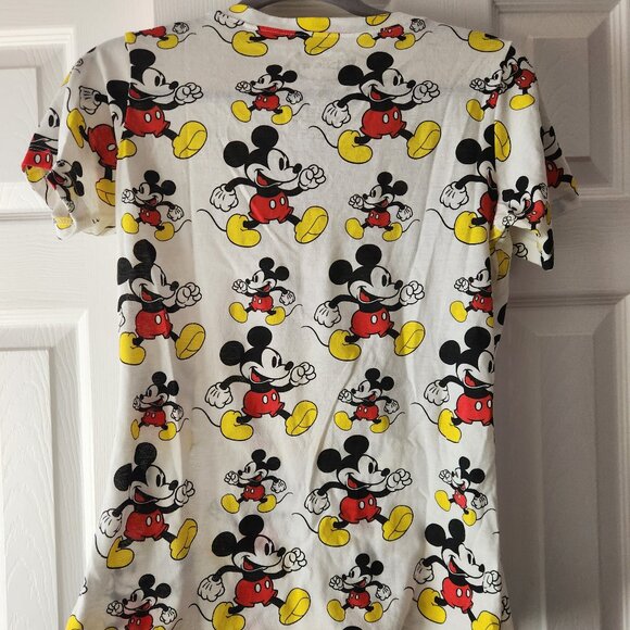 Mickey Mouse V-Neck T-Shirt - Picture 2 of 3